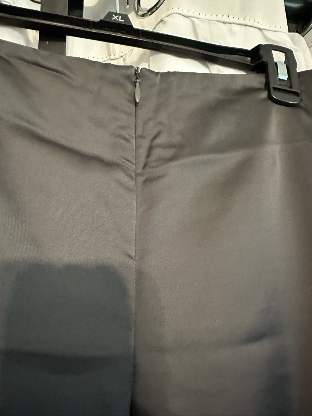 Doncaster Charcoal Dress Pants for Women. Wide leg . Zips in front